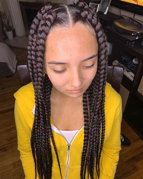 mexican with box braids|Trendy Mexican Box Braids Hairstyles for a Stylish Look